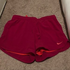 Nike dri fit running shorts size medium